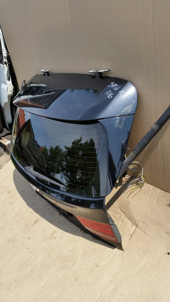 фото №6, Крышка багажника багажника задняя bmw x5 f15 x6 f16 13- 475/9 black sapphire