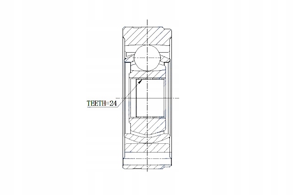 фото №9, Шарнир вала приводного hyundai terracan 01-07 kia sorento 02-06 nty