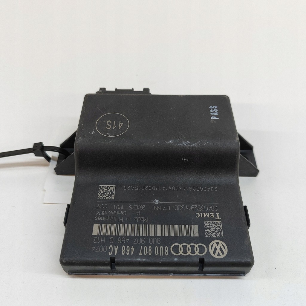 фото №1, Audi q3 8u 2016 модуль керування шлюз