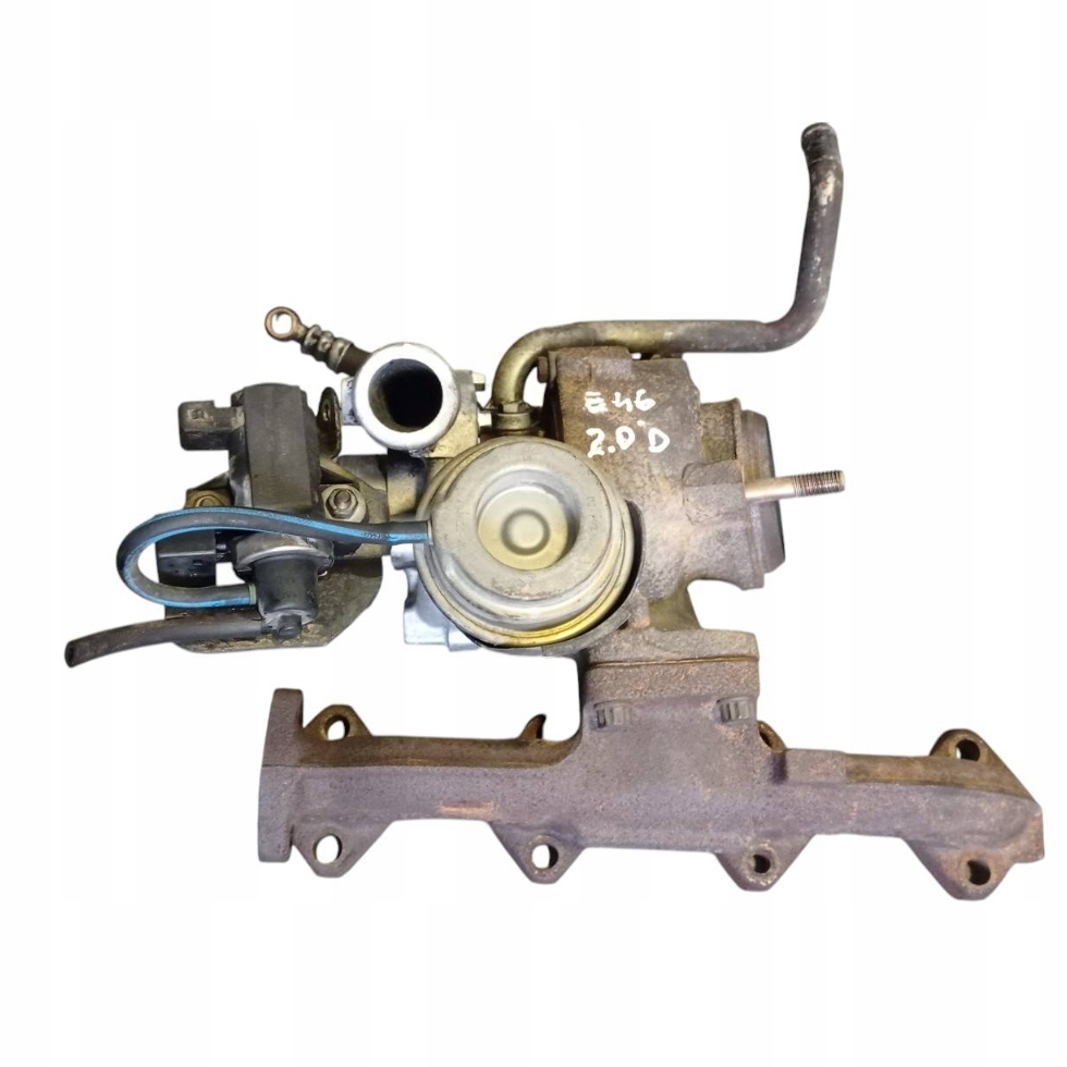 фото №6, Turbo турбіна турбонагнітач bmw 3 e46 2.0d 2247297h 7004475 garrett