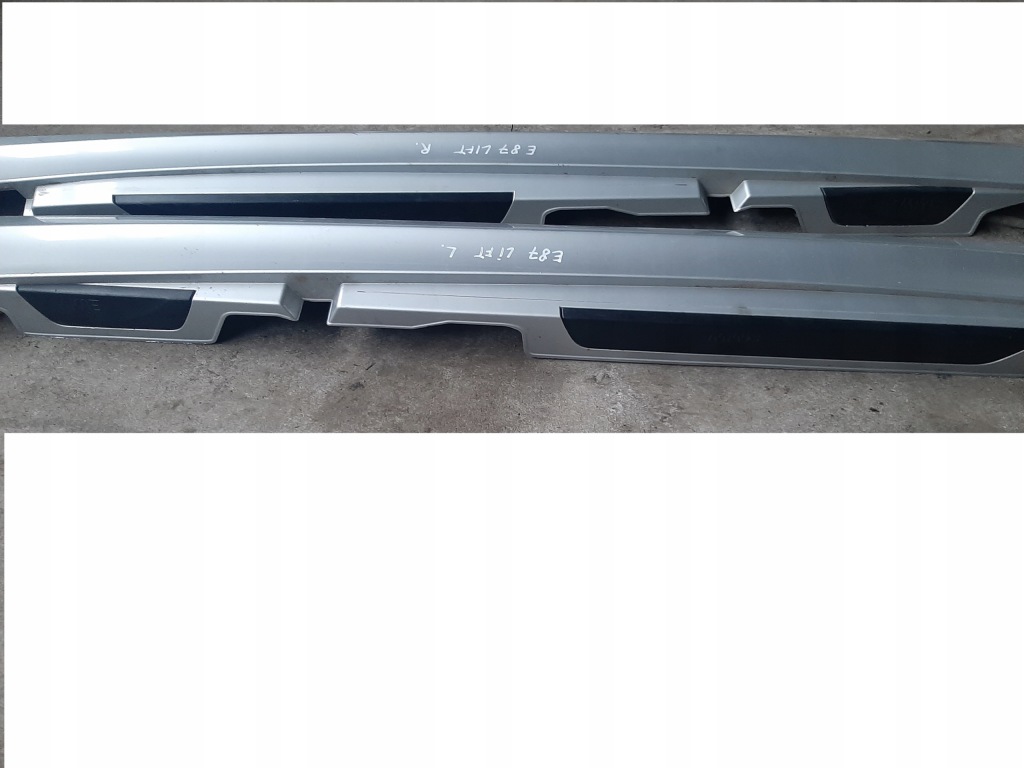 фото №1, Молдинг поріг накладка права bmw e87 lift titansilber