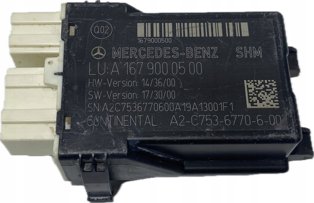 фото №1, Модуль сиденье mercedes w167 a1679000500