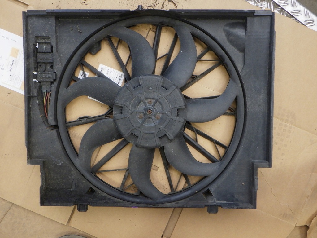 фото №6, Вентилятор радиатора bmw e60 3,0d 3137229009