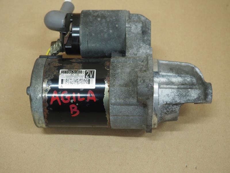 фото №1, Стартер 1.0 b 12v 65km agila b splash alto