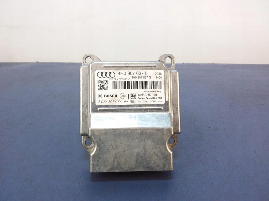 фото №1, Audi a8 d4 lift модуль ускорения 4h0907637l