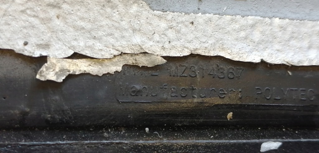 фото №5, Mitsubishi colt 04-12 3d молдинг порог 00241952