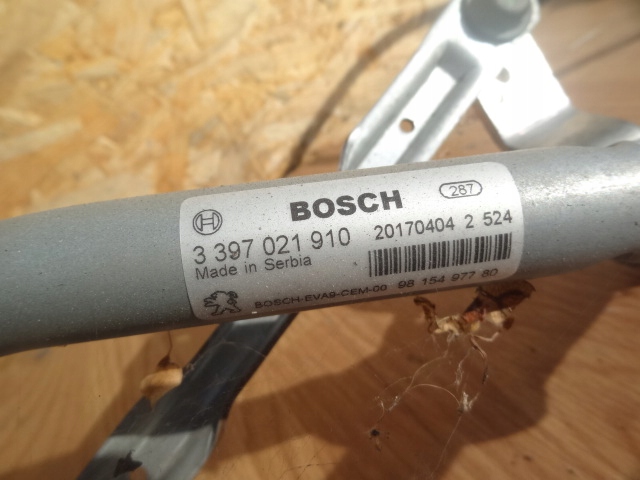 фото №4, Peugeot 208 2017 моторчик механизм дворник