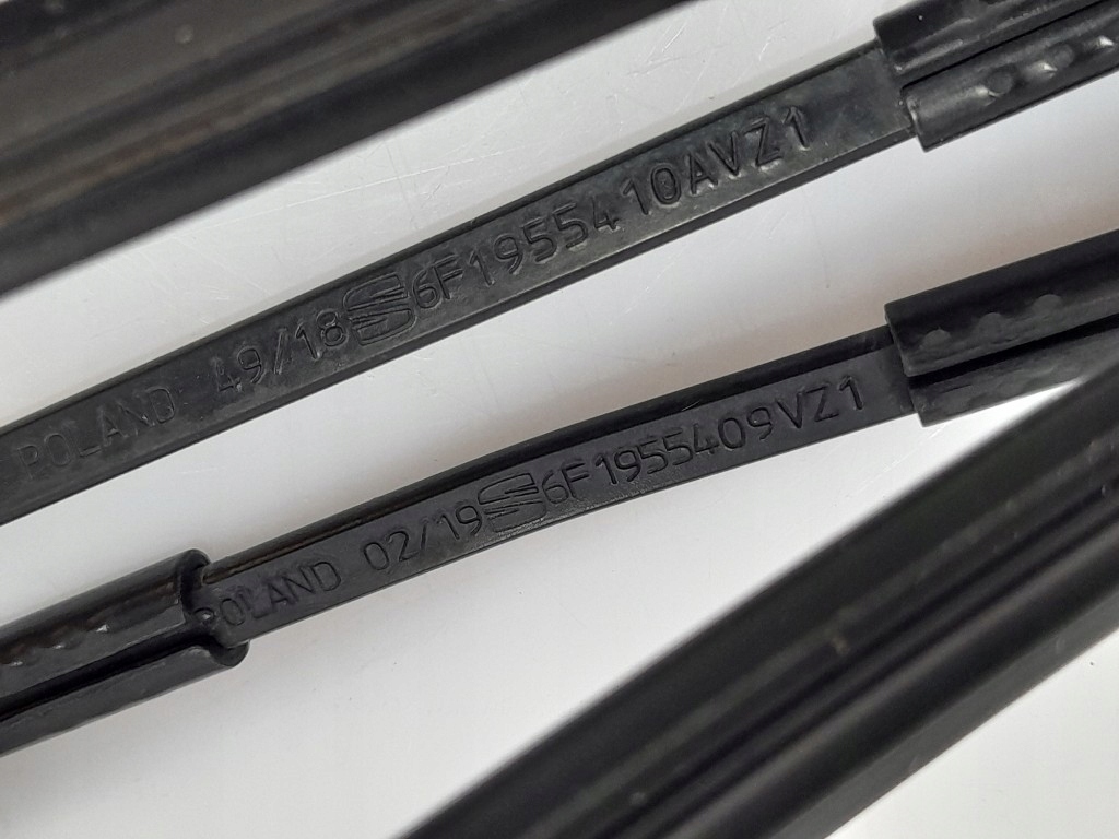 фото №9, Seat ibiza v 5 дворники перед комплект 6f1955409 6f1955410 l + p оригинал