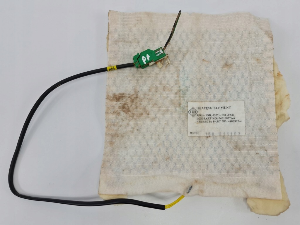 фото №1, Мат нагревательная левый перед chrysler sebring iii