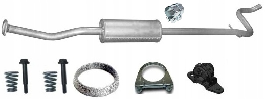 фото №1, Citroen c3 pluriel 1.4 2003-2006 гаситель средний