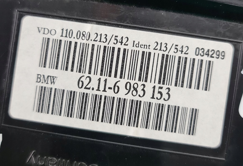фото №6, Лічильник прилади bmw 5 e61 e60 6983153 europa