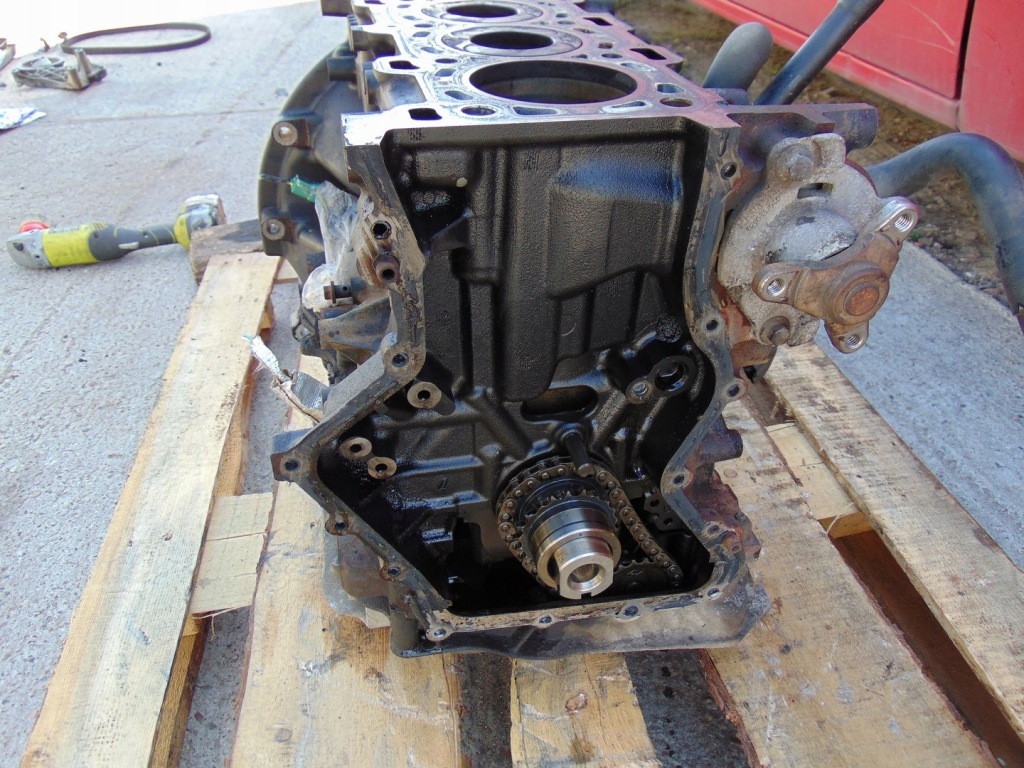 фото №6, Блок двигателя dół nissan x-trail t31 2.0 dci m9rd833 m9r