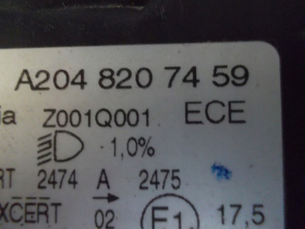 фото №11, Mercedes glk 204 x204 лампи перед bi-xenon ксенон