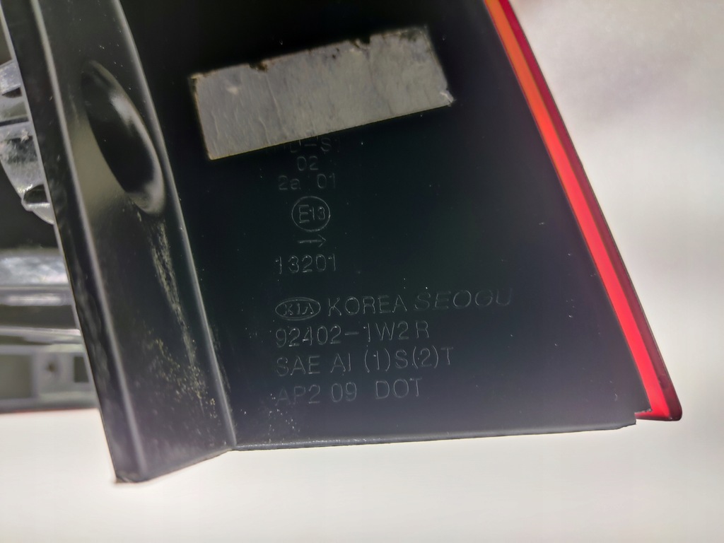 фото №9, Лампа правая задняя задняя kia rio iii 92402-1w2 2011-2014 europa