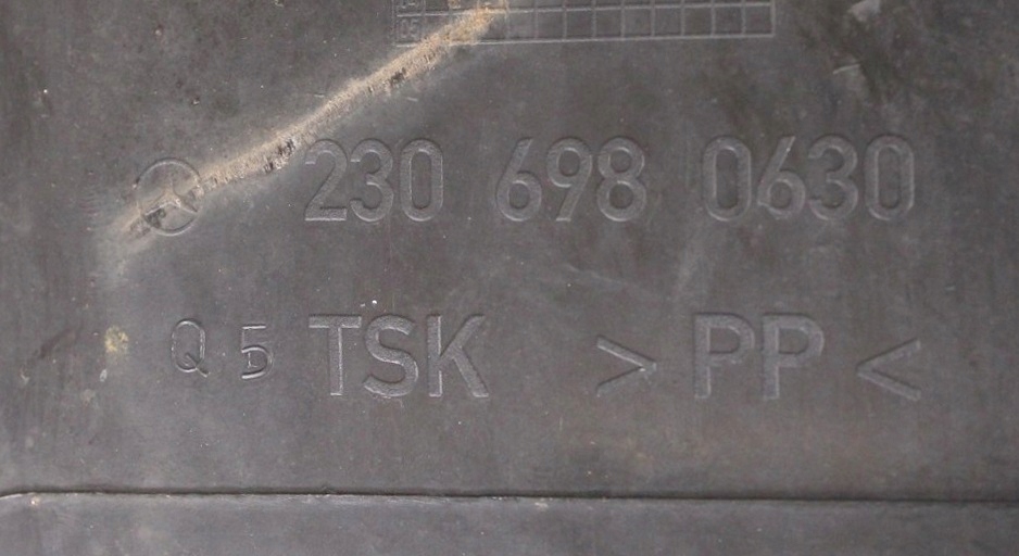 фото №12, Подкрылок перед правый mercedes sl r230 a2306980630