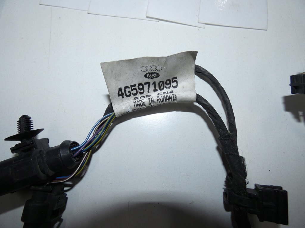 фото №6, Жгут бампер audi оригинальный номер 4g5971095