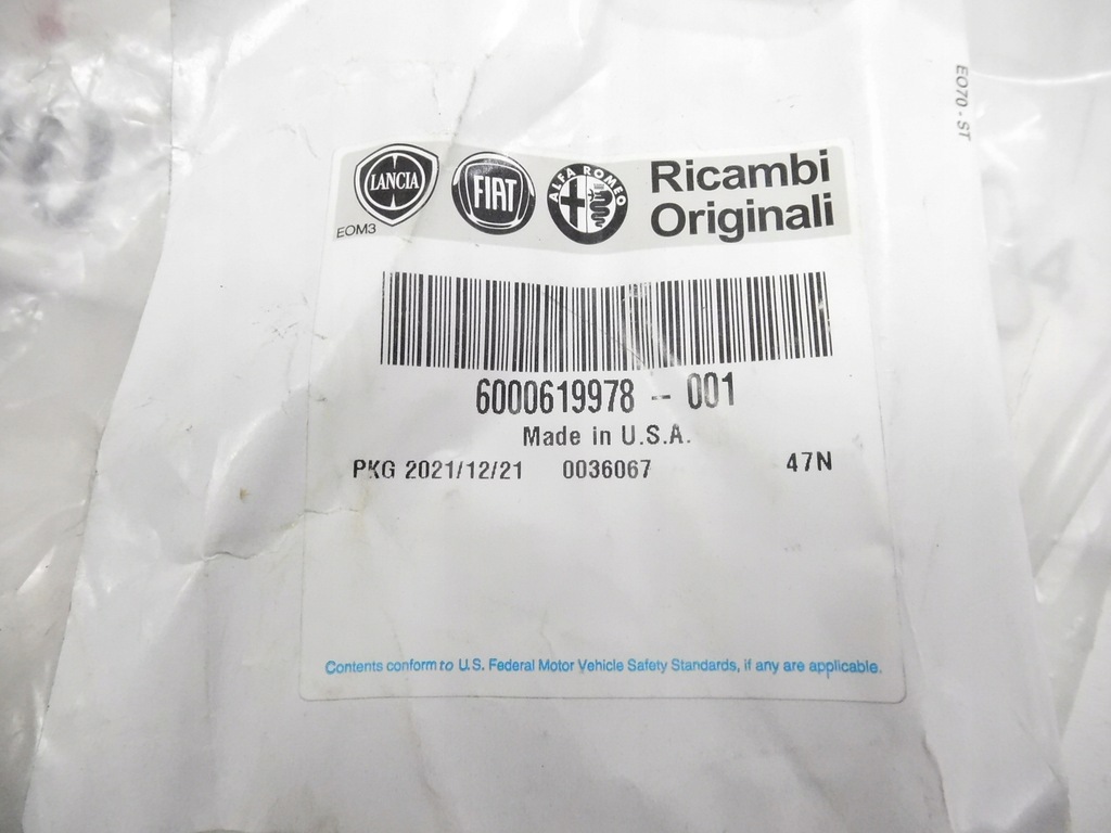 фото №8, Кронштейн, направляющая бампера правый перед fiat talento оригинальный номер 6000619978