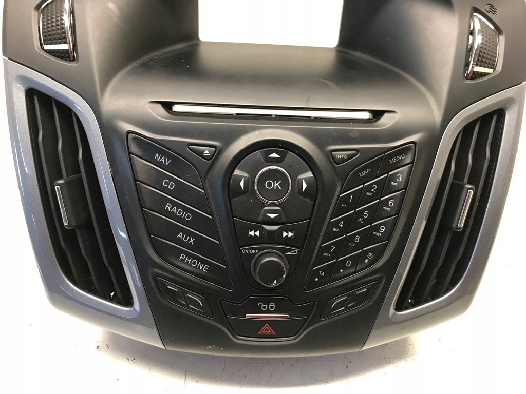 фото №4, Панель радіо gawigacji рамка ford focus mk3 10-19 am5t18k811cd