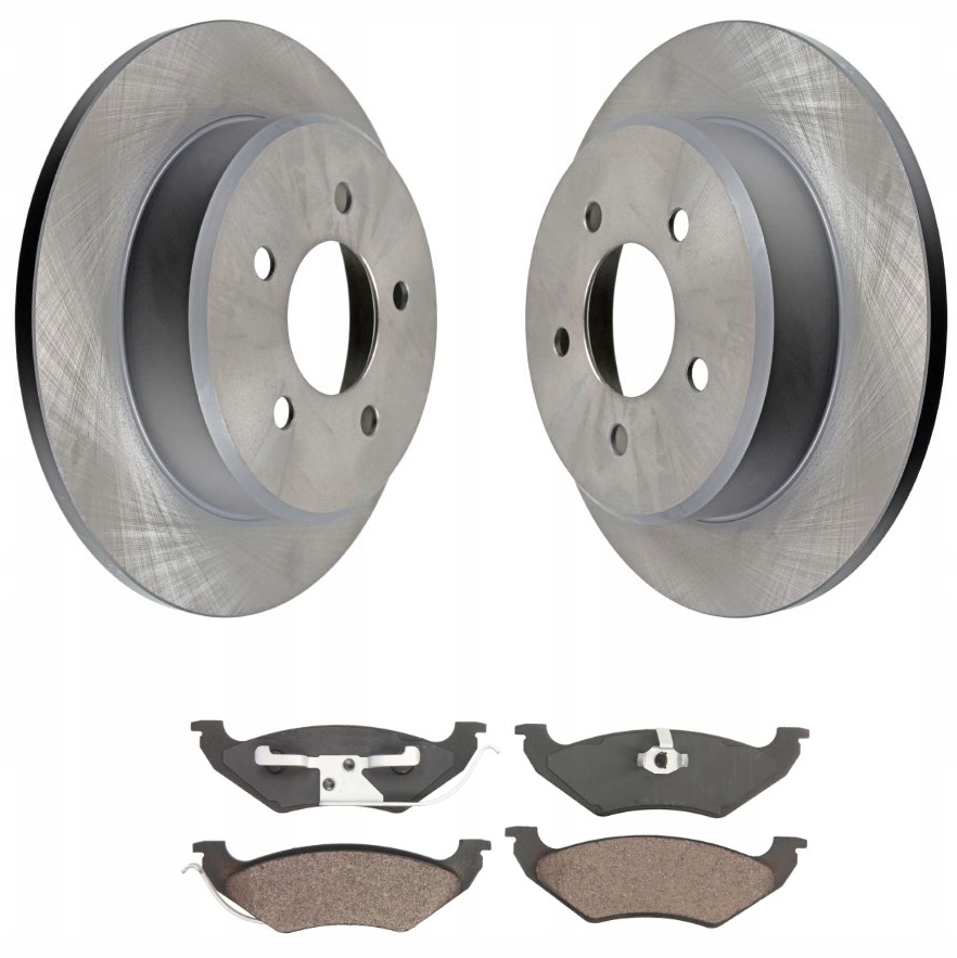 фото №1, Гальмівні диски гальмівні колодки задня chrysler voyager iv 2.4 2.5 3.3