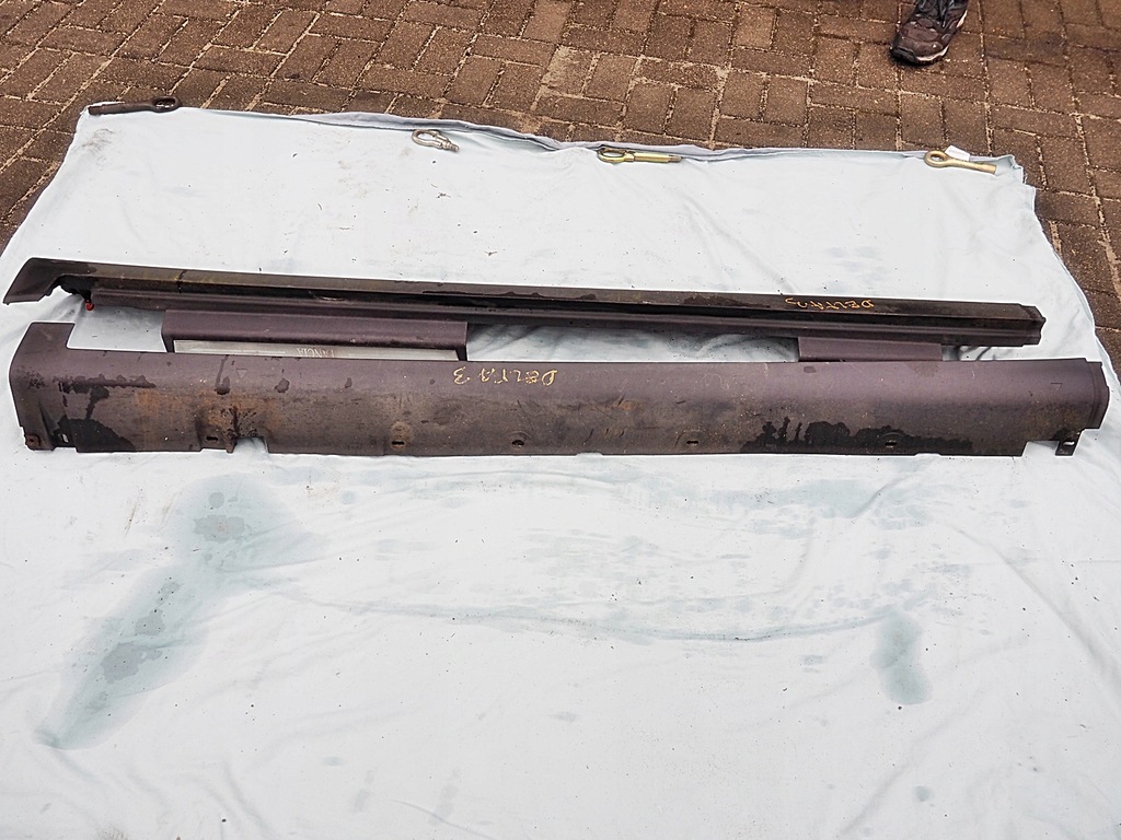 фото №9, Lancia delta 3 молдинг порог левая правая + хром