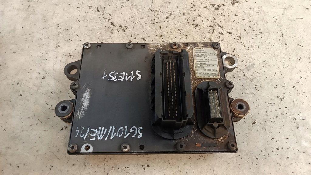 фото №5, Блок управления двигателя om904la temic mercedes-benz atego оригинальный номер 0054460940 zgs 002