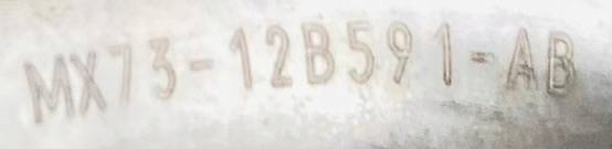 фото №13, Датчик температуры выхлопных газов jaguar f-pace x761 mx73-12b591-aa