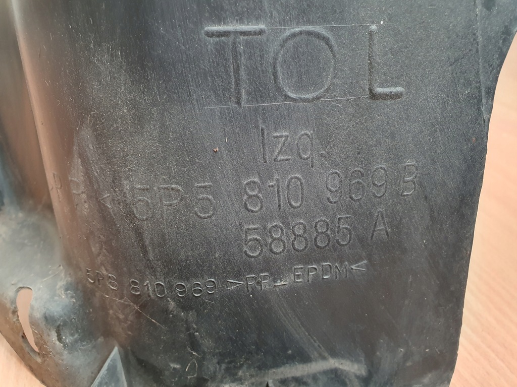 фото №11, Подкрылок задняя правый левый seat altea xl lift 5p5810969a 5p5810970