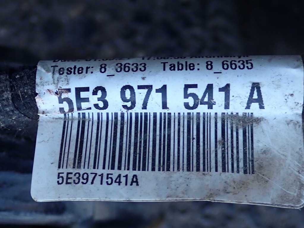 фото №14, Hak буксировочный разъём электрический skoda octavia iv 5e3803881a 5e3971541a