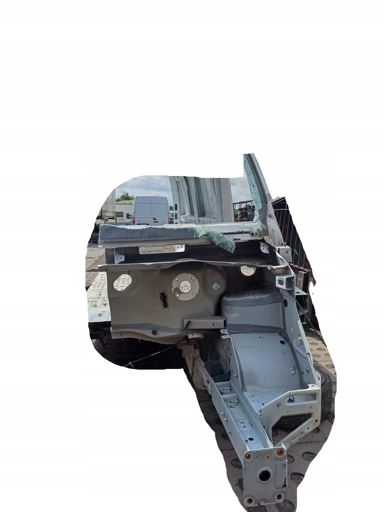 фото №2, Четверть порог лонжерон блок двигателя левый перед левая renault master 3 iii lift 4