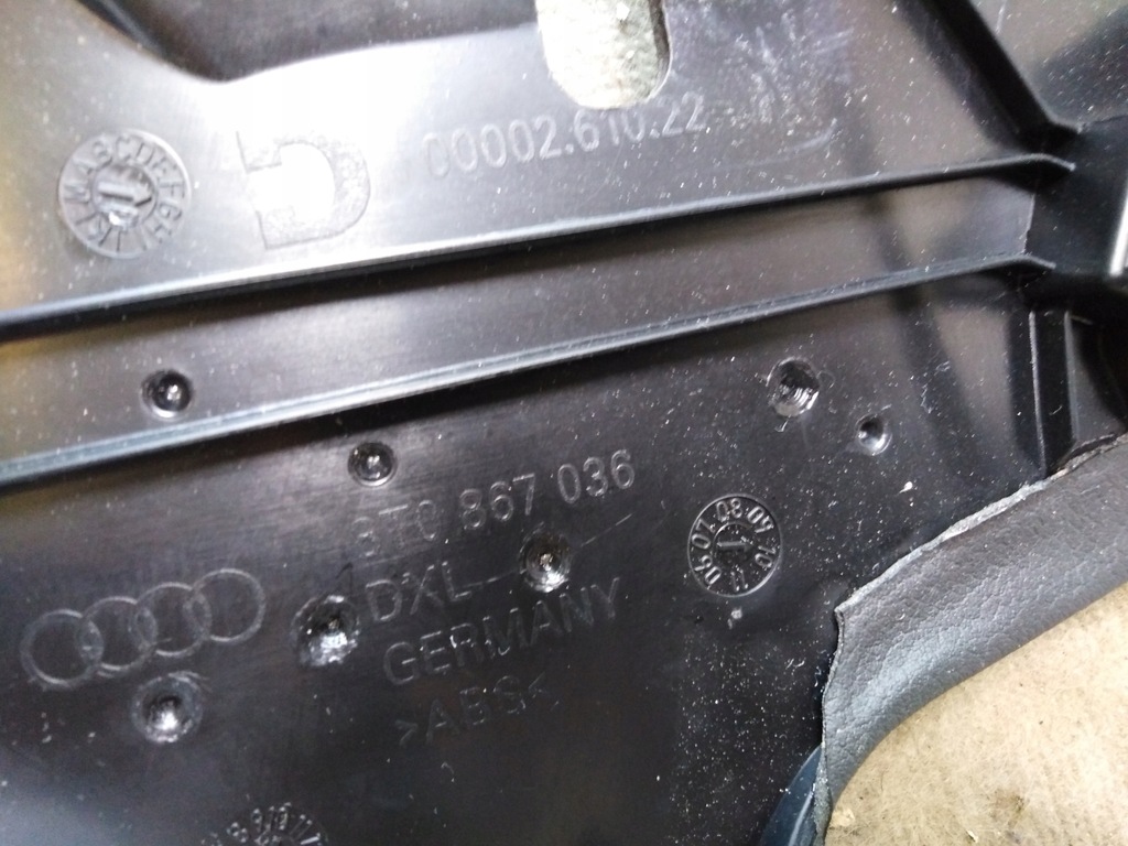 фото №10, Audi a5 coupe оббивка обшивка правий задня 09r s-line