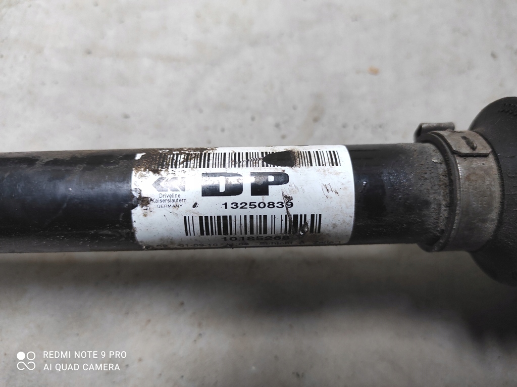 фото №5, Привідний вал права 13250839 dp opel astra iv j 1.6 turbo