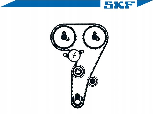 фото №3, Комплект - набор ремень распределительного вала [skf]