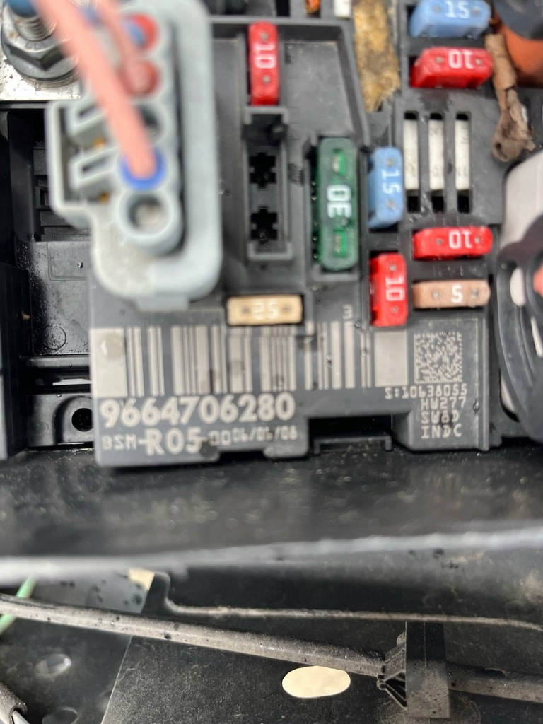 фото №3, Peugeot citroen - r05 9664706280 модуль, коробка bsm