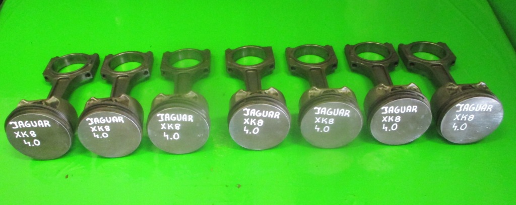 фото №1, Поршень + шатун 4.0 v8 jaguar xk8