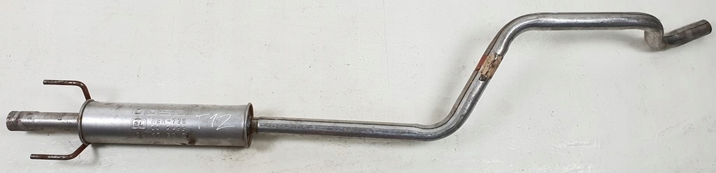 фото №1, Труба выхлопная гаситель bosal opel meriva 1.4 1.6