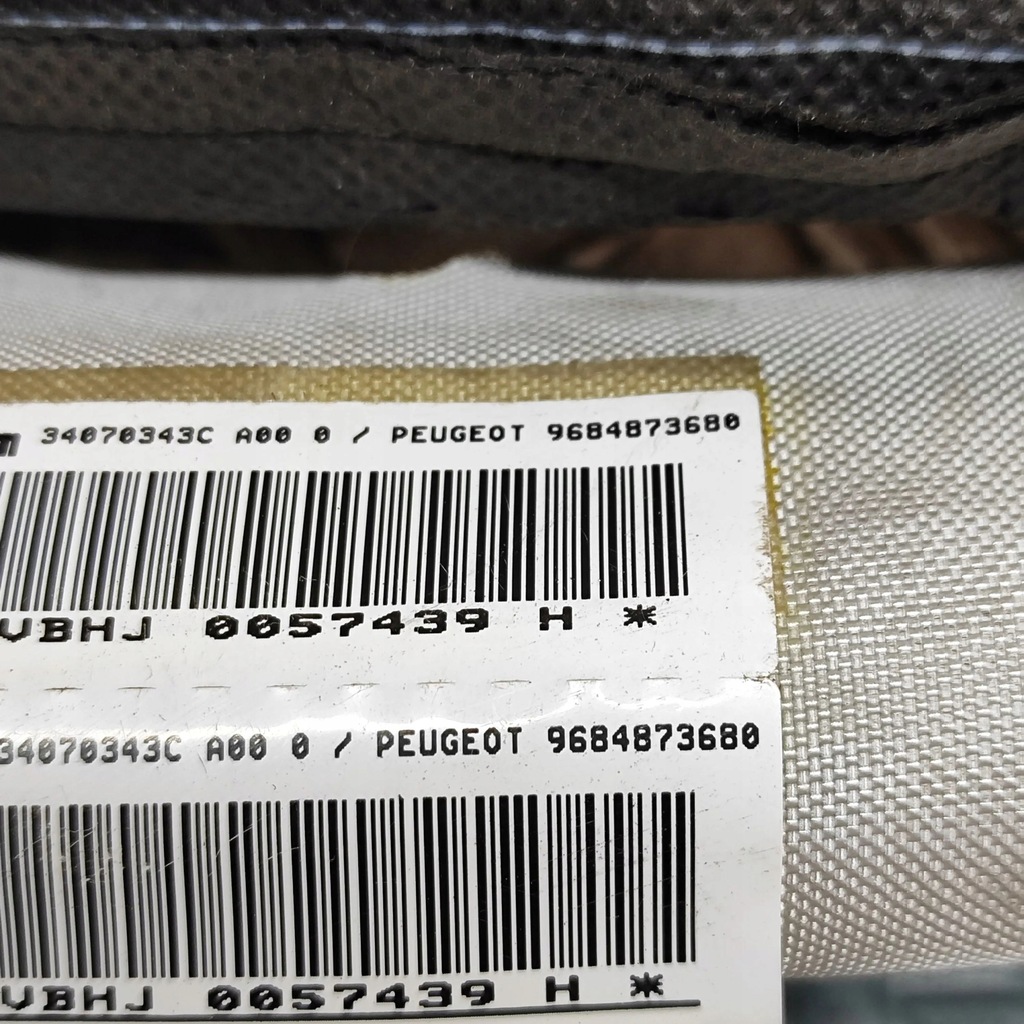 фото №6, Peugeot 5008 2011 правая сторона шторка безопасности подушка безопасности