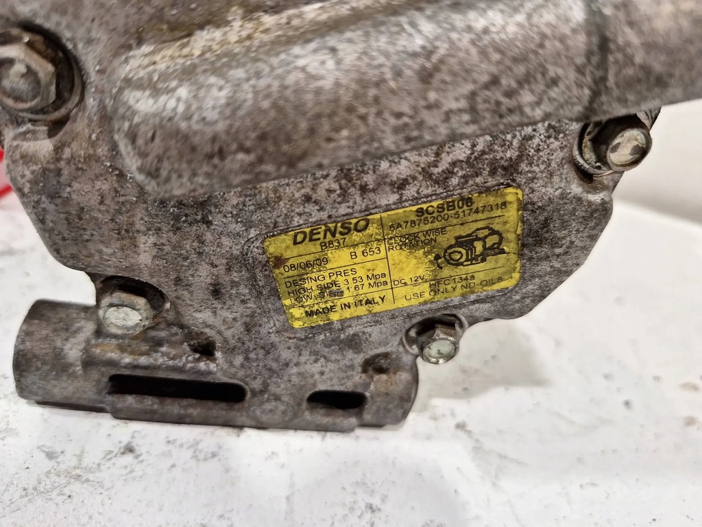 фото №5, Компрессор кондиционера 51747318 fiat panda ii 1.2 8v 03-