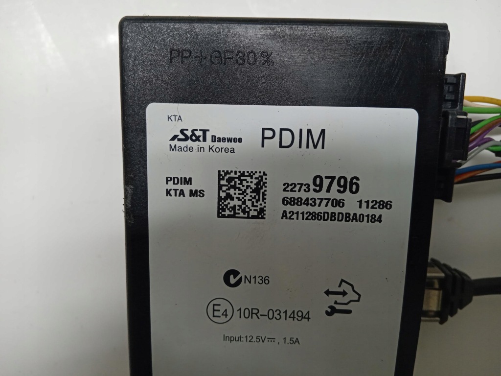 фото №4, Модуль блок керування pdim opel astra iv j gtc