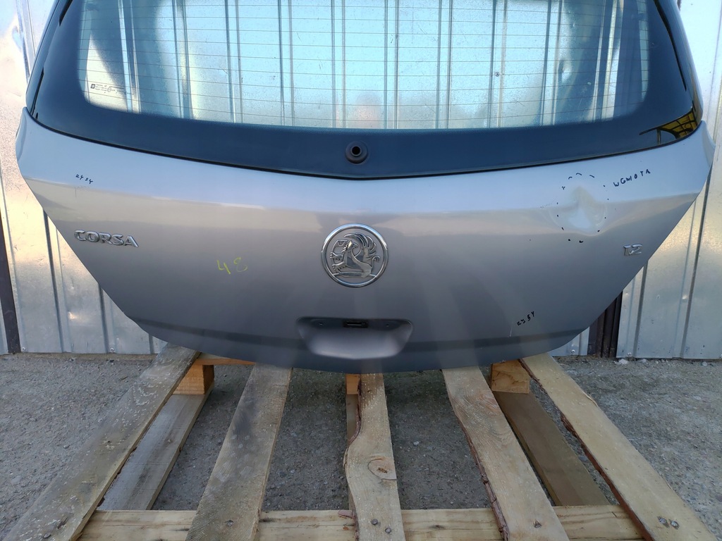 фото №5, Кришка багажника задня багажника opel corsa d 5d 06-13 z163