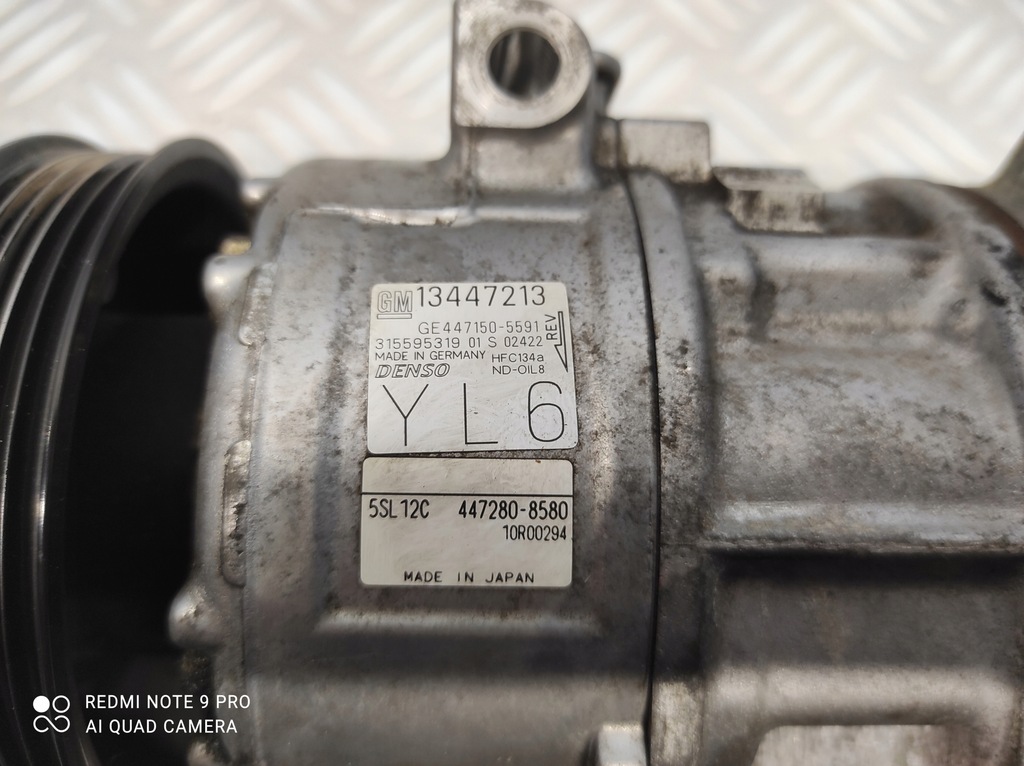 фото №6, Компрессор кондиционера opel corsa e 1.4 turbo