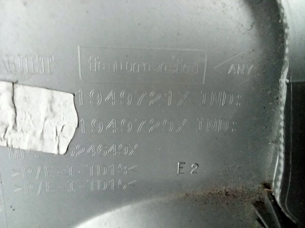 фото №16, Dacia duster 2 ii 2017- бампер задняя 850700542r