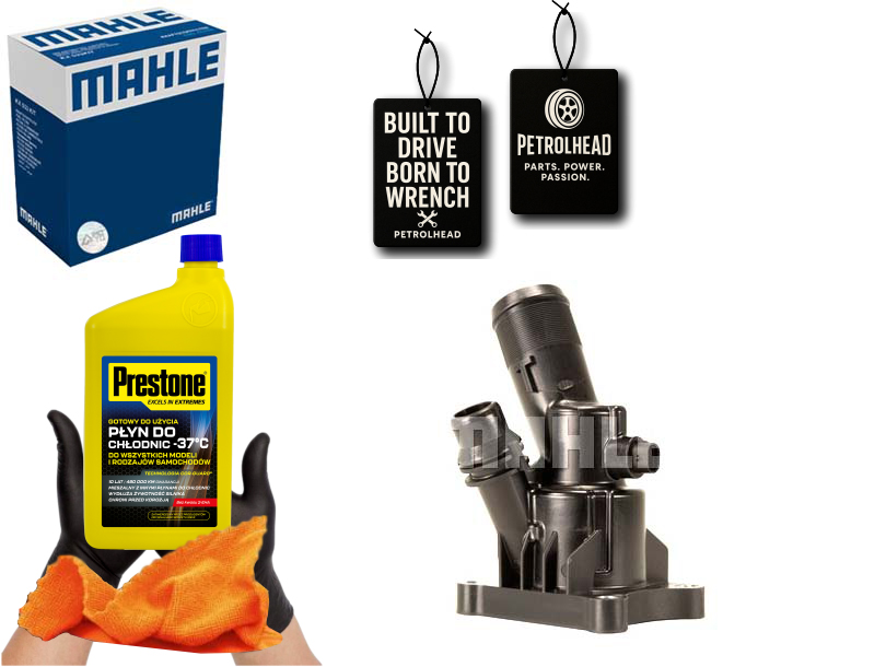 фото №1, Термостат жидкость охлаждающей volvo s60 ii s80 ii s90 i #petrolhead pro+ kit5