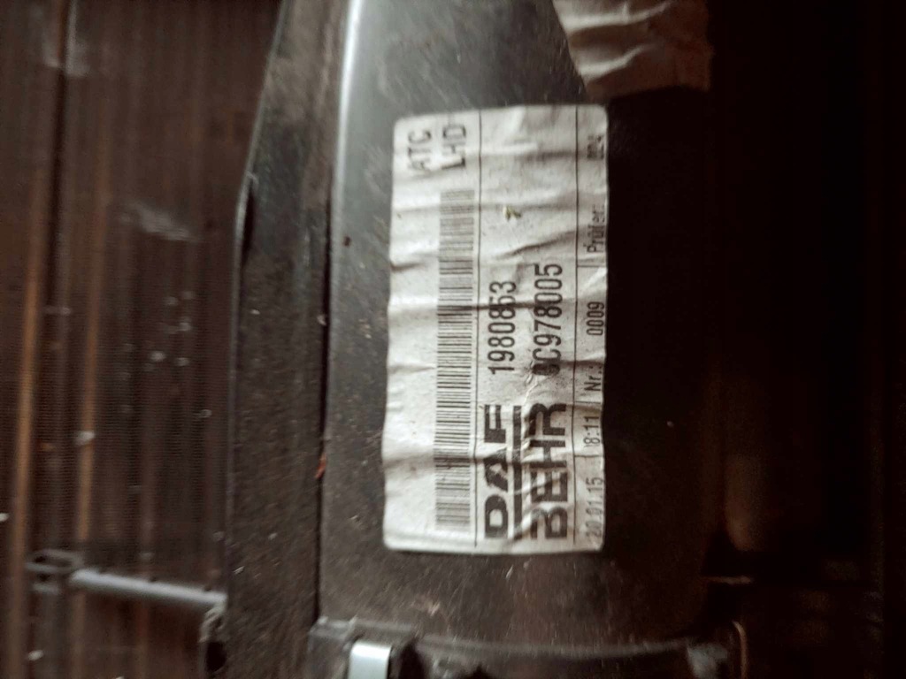 фото №6, Обігрівач клапан daf 106 euro 6 комплект 1980853