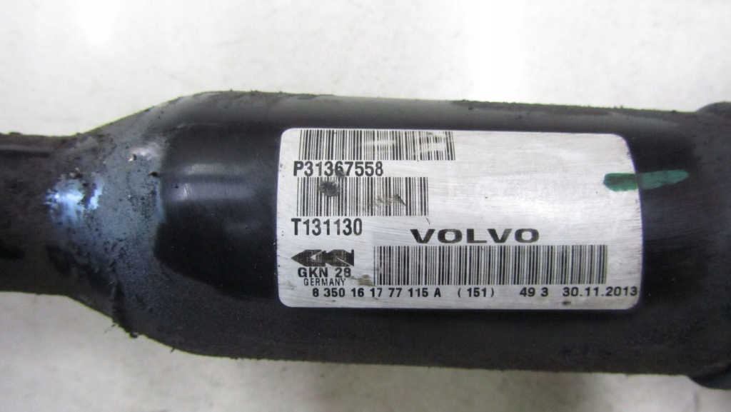 Volvo xc60 2.4 привідний вал правий перед 31367558 08-13 Оригінал