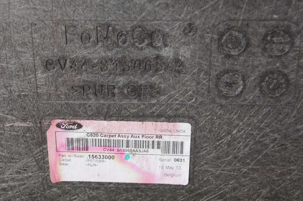 фото №8, Обшивка підлога багажника ford kuga mk2 cv44-s13065-a