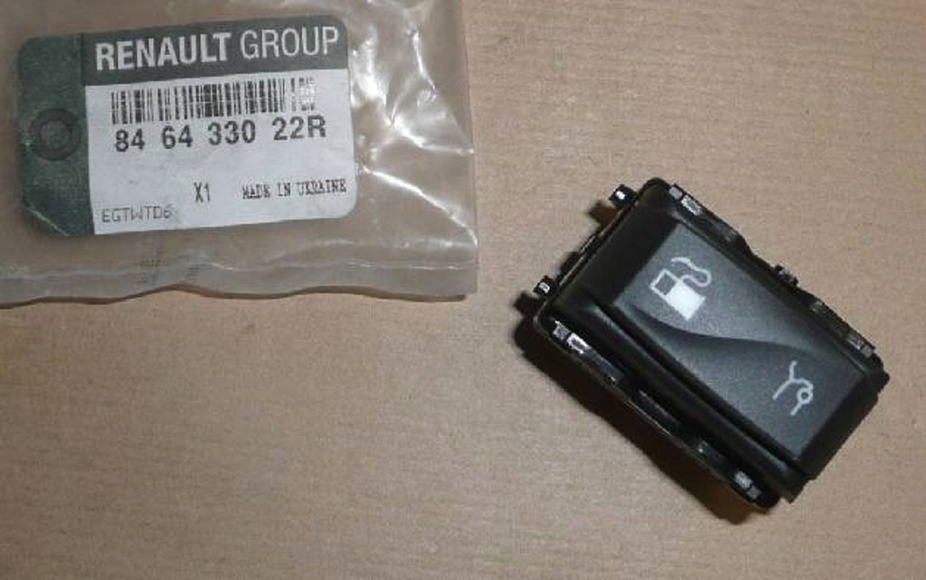 фото №1, Кнопка багажника, заливной r megane iv