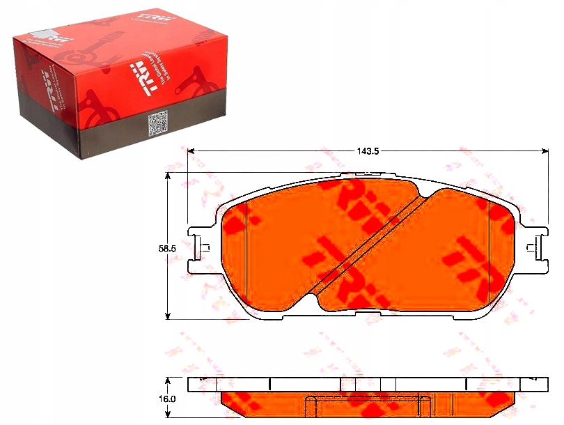 фото №2, Гальмівні колодки ham. lexus p. es 3,0 01-08