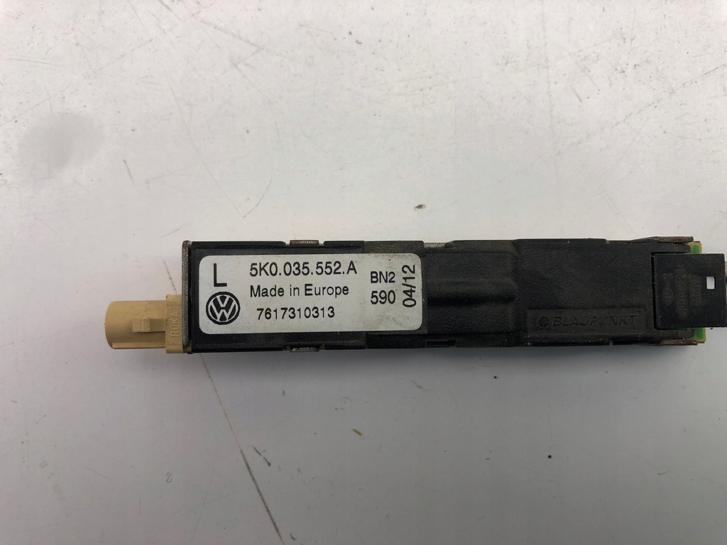 фото №6, Vw polo golf vi усилитель антенны 5k0035552a