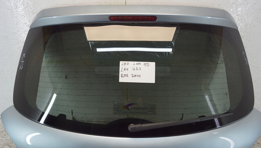 фото №5, Крышка багажника багажника задняя peugeot 207 lift hb 5d kgz