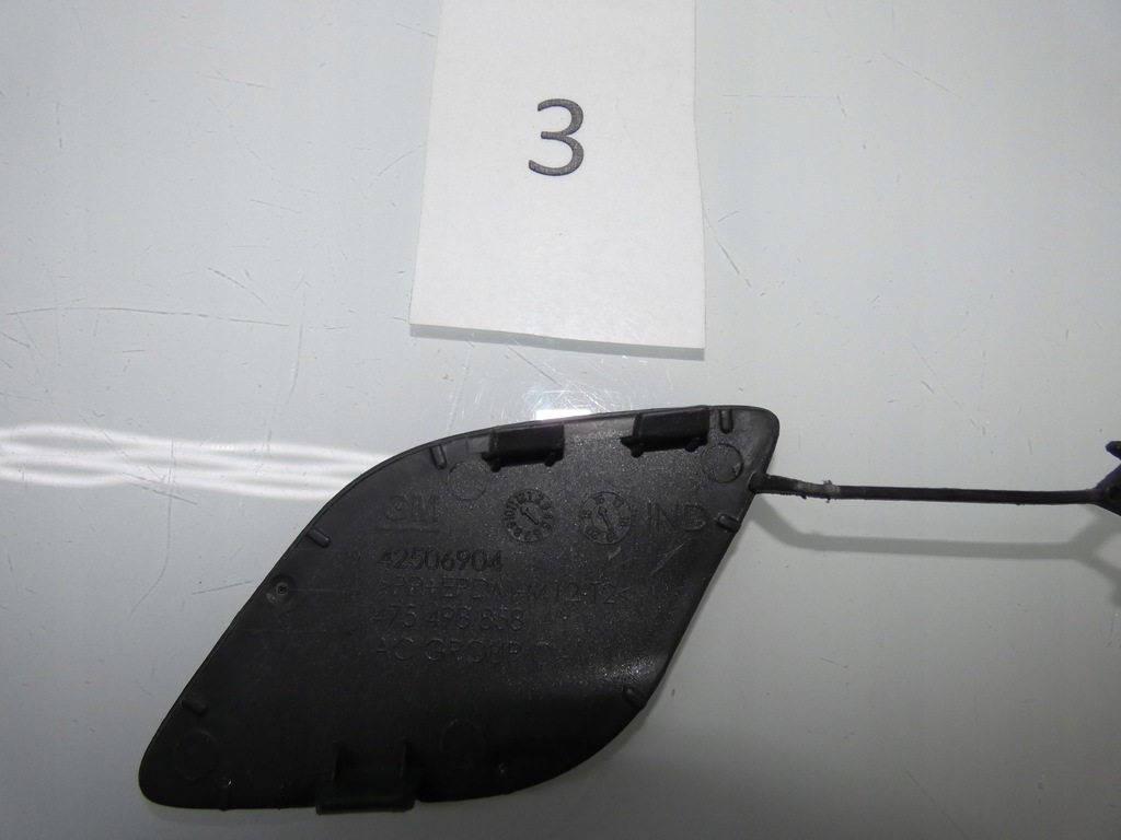 фото №14, Заглушка бампера передний, защита фаркоп буксировочный opel mokka x